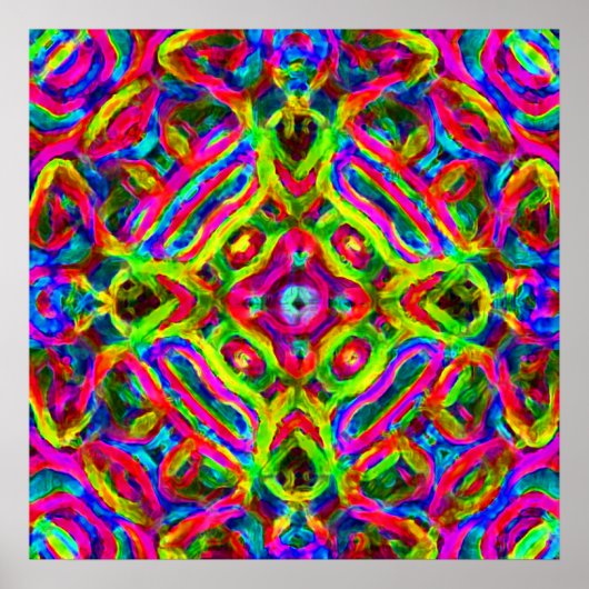 keltisches Kreuz. Poster (Vorne)