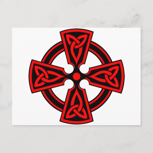 Keltisches Kreuz Postkarte (Vorderseite)