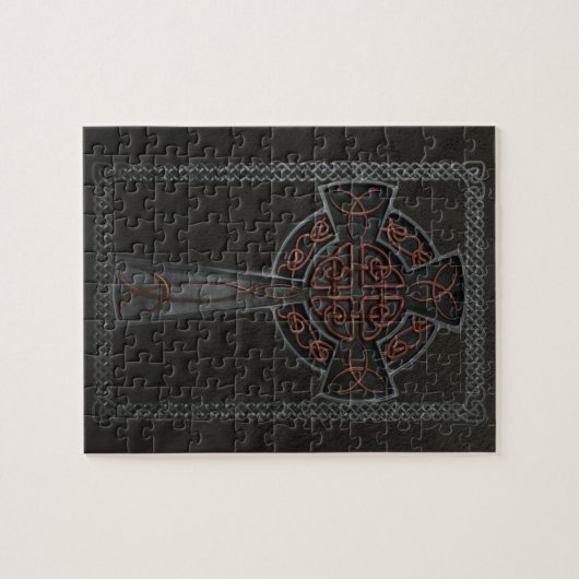 Keltisches Kreuz Puzzle (Horizontal)