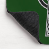 Keltisches Kreuz - Silber Mousepad (Ecke)