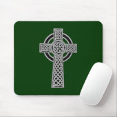 Keltisches Kreuz - Silber Mousepad (Mit Mouse)