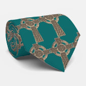 Keltisches Kreuz - Stein Krawatte (Gerollt)