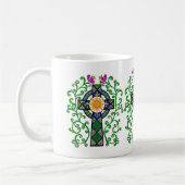 Keltisches Kreuz, Sun und Phoenix Kaffeetasse (Links)
