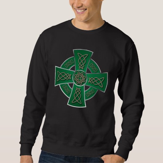 Keltisches Kreuz Sweatshirt (Vorderseite)
