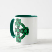 Keltisches Kreuz Tasse (Vorderseite Links)