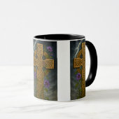 Keltisches Kreuz Tasse (VorderseiteRechts)