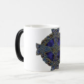 Keltisches Kreuz-Tasse Verwandlungstasse (Vorderseite Links)
