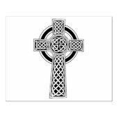 Keltisches Kreuz Zeichnend | keltisch Gummistempel (Prägung)