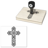 Keltisches Kreuz Zeichnend | keltisch Gummistempel (Stempel)