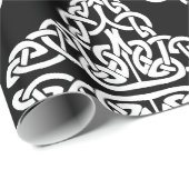keltisches Kreuzpapier Geschenkpapier (Rolleneckpunkt)