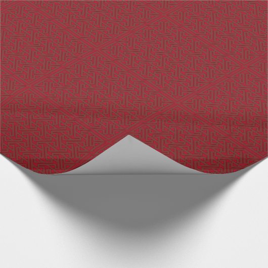 Keltisches Kunstglossenpapier, 2' x 6' Roll Wra Geschenkpapier (Ecke)