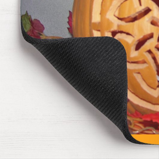 Keltisches Kürbisschnitzen Mousepad (Ecke)