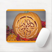 Keltisches Kürbisschnitzen Mousepad (Mit Mouse)