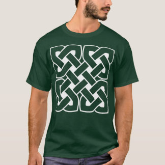 keltisches Muster für endlose Knoten Geometrie 3 T-Shirt
