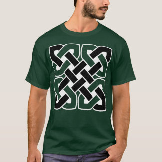 keltisches Muster für endlose Knoten Geometrie 5 T-Shirt