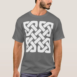 keltisches Muster für endlose Knoten Geometrie 6 T-Shirt