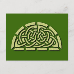 keltisches Muster Postkarte
