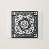 Keltisches Ornament Einzel Puzzle (Horizontal)