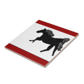 keltisches Pferd 2 Fliese (Seite)