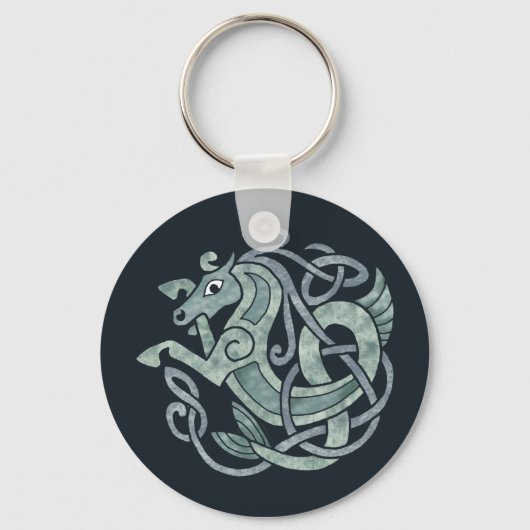 Keltisches Pferd Schlüsselanhänger (Vorderseite)