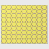 keltisches Ringgelb Geschenkpapier (Flach)