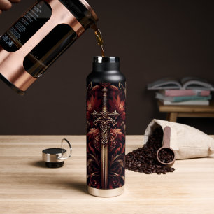 Keltisches schottisches rotes und bronzenes Schwer Trinkflasche