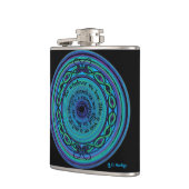 Keltisches Seeschlangen Flachmann (Links)