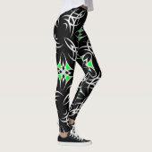 Keltisches Stammes- (Grün) Leggings (Rechts)