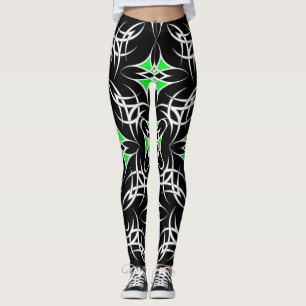 Keltisches Stammes- (Grün) Leggings