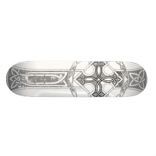Keltisches Suche-"Kreuz-" Brett Skateboard