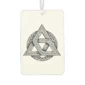 Keltisches Symbol, Trinity-Knoten Autolufterfrischer (Rückseite)