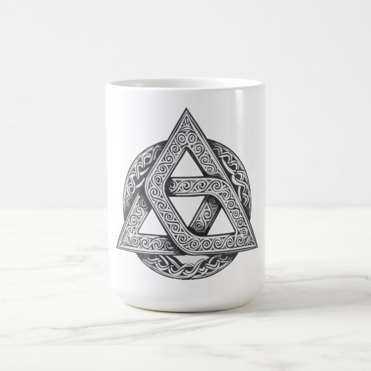 Keltisches Symbol, Trinity-Knoten Kaffeetasse (Mittel)