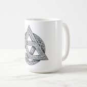 Keltisches Symbol, Trinity-Knoten Kaffeetasse (VorderseiteRechts)