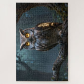 Keltisches Tier des Geistes Eule Puzzle (Vertikal)