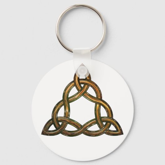 keltisches Triquetra Schlüsselanhänger (Vorderseite)