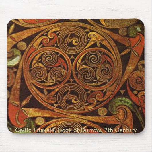 Keltisches Triskelion Mousepad (Vorne)
