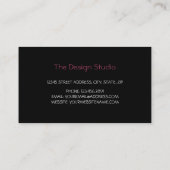 Keltisches Uhuniversum                             Visitenkarte (Rückseite)