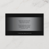 Keltisches Visitenkarte (Rückseite)