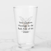 Keltisches Vogelglas Glas (Rückseite)