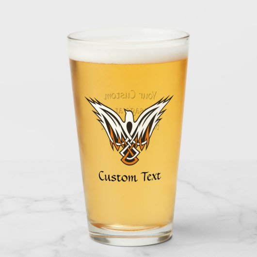 Keltisches Vogelglas Glas (Vorne (Gefüllt))