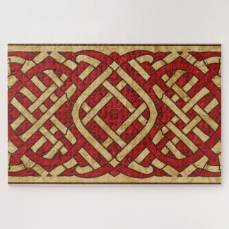 Keltisches walisisches Knotwork-Jigsaw-Puzzle Puzzle