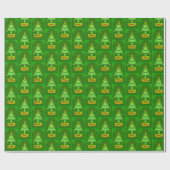 Keltisches Weihnachten Geschenkpapier (Flach)