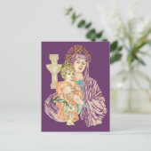 Keltisches Weihnachten Madonna (Stehend Vorderseite)