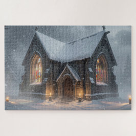 Keltisches Winterkapellen-Puzzle Puzzle