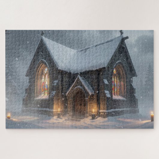Keltisches Winterkapellen-Puzzle Puzzle (Horizontal)