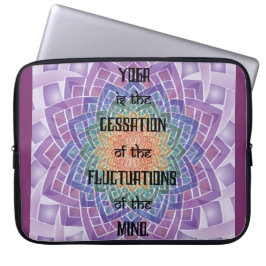 Keltisches Yoga Sutra Laptopschutzhülle