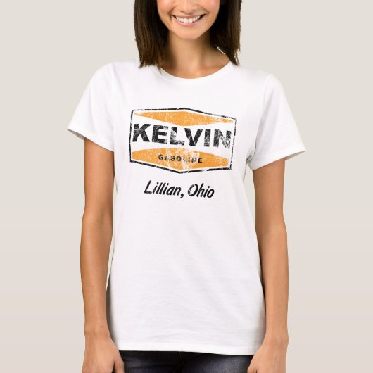 Kelvin-Benzin (beunruhigt) T-Shirt (Vorderseite)