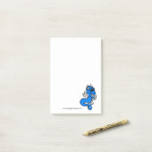 Kelvin die Drache-Post-It Post-it Klebezettel (Auf Schreibtisch)