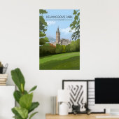 Kelvingrove Park Glasgow Reiseplakat Poster (Heimbüro)