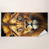 Kely Lion Strandtuch (Vorderseite)
